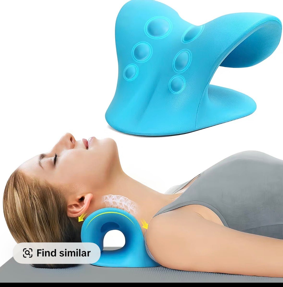 LumeoBay™ CerviAlign Neck Pillow® — Deep Neck Support & Spinal Alignment - LumeoBay