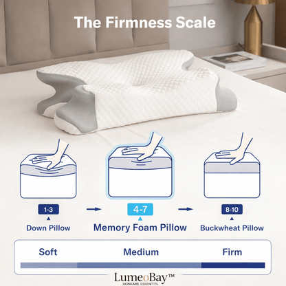 LumeoBay® DreamAlign™ Ergonomic Orthopedic Sleep Pillow - LumeoBay