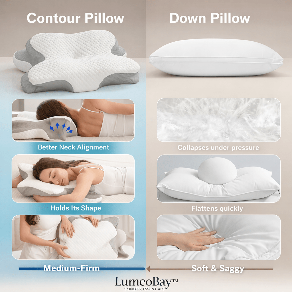 LumeoBay® DreamAlign™ Ergonomic Orthopedic Sleep Pillow - LumeoBay