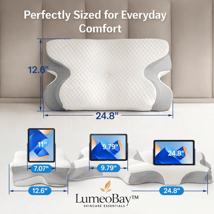 LumeoBay® DreamAlign™ Ergonomic Orthopedic Sleep Pillow - LumeoBay