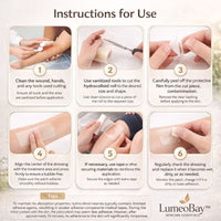 LumeoBay® Hydrocolloid Acne Patch Roll – Cut-to-Size Pimple Care - LumeoBay