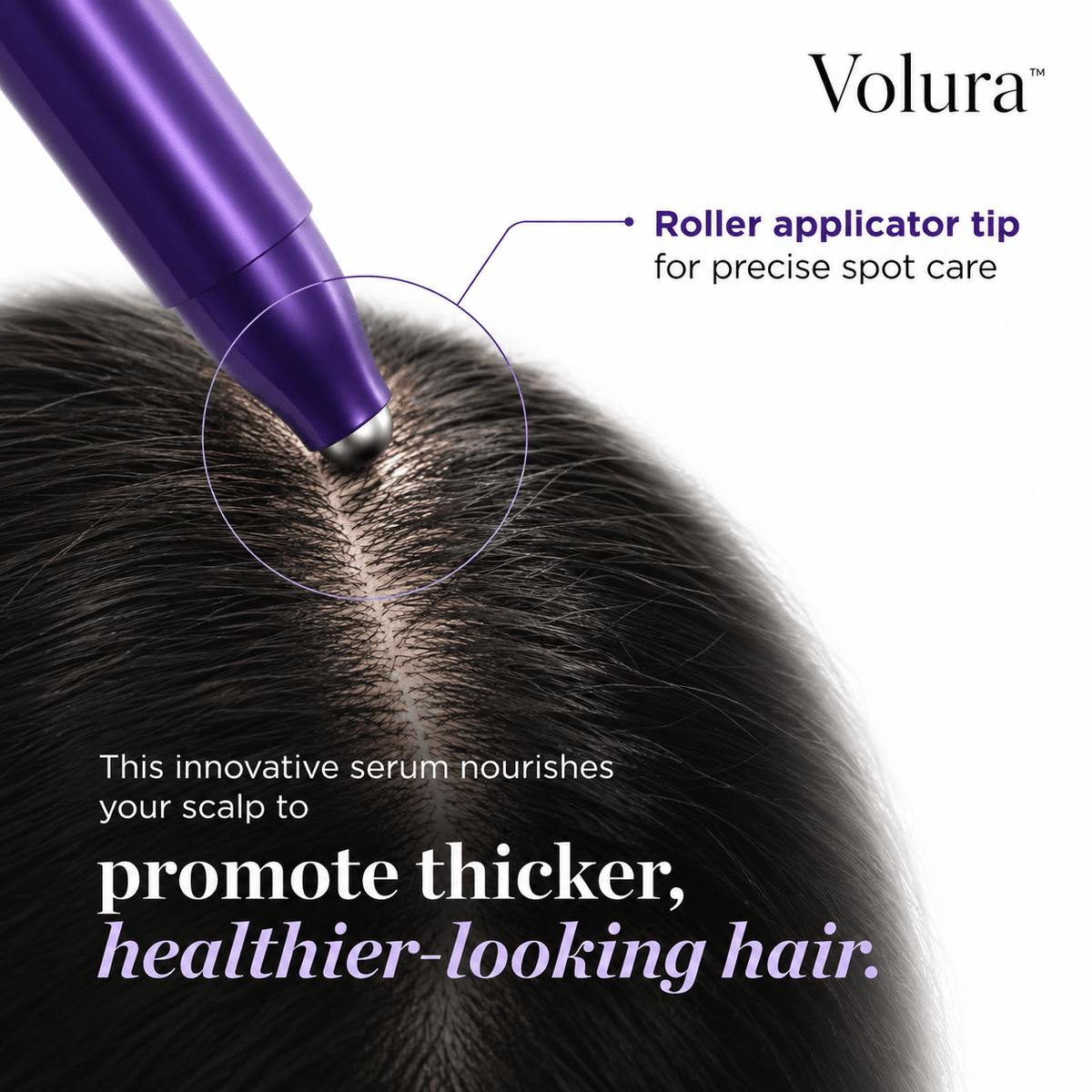 Volura™ Hair Thickening Roll-On Serum - LumeoBay